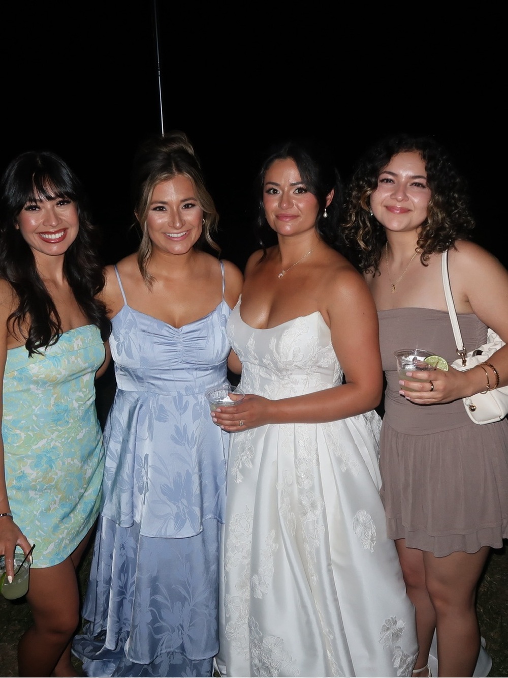 Lulu's Light Blue Tiered Spaghetti-Strap Maxi Dress - Picture 4 of 4